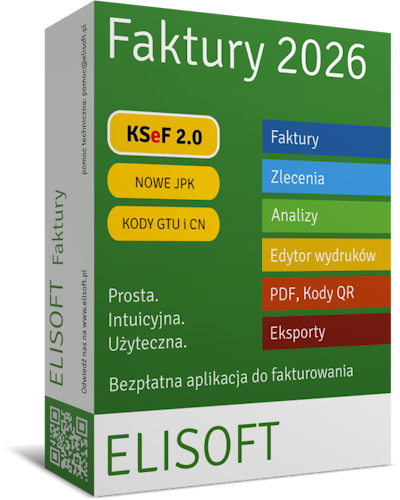 Pudełko Elisoft Faktury