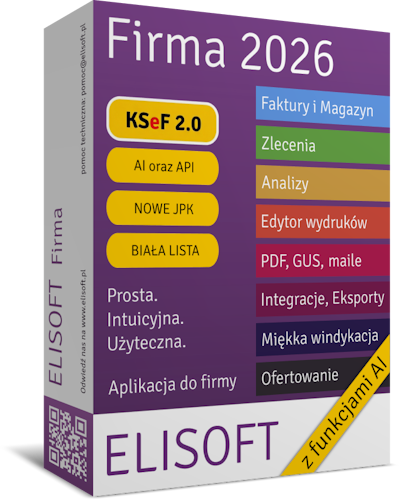 Pudełko Elisoft Firma